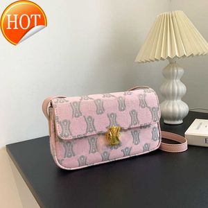 Borse firmate Borsa da donna Live Arco di trionfo Camera singola Sotto le ascelle Ricamo di moda Francese Piccola marca Dignito Crossbody Vendita diretta in fabbrica Pochette da sera