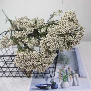 Flores secas flor natural arroz seco eternelle painço diy decoração de festa em casa arranjo de casamento peças centrais decoração