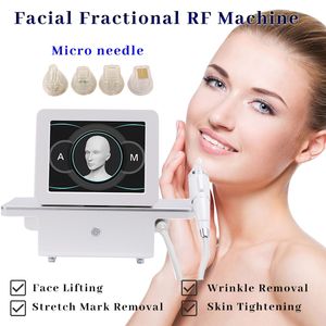 Micro Needle Fractional RF Machine Microneedling Intracel Face Lifting Beauty Microneedle Equpiment för salonganvändning