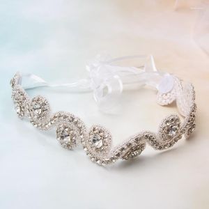 Haarspangen MWSONYA Mode Haarband Für Frauen Braut Zubehör Stirnband Kristall Strand Hochzeit Schmuck Urlaub