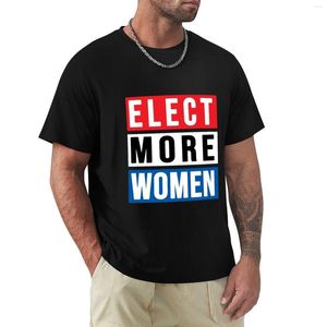 Men's Polos Elect More Women 2023 T-Shirt Summer Top Cute Clothes Quick Drying Shirt T-shirts For Men Cotton