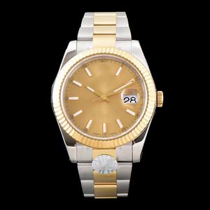 Hochwertige Herrenuhr 41 mm 18 Karat Gold 3235 Uhrwerk Automatik Herrenarmbanduhren leuchtende wasserdichte 126333 Armbanduhren