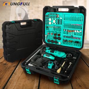 Electric Drill Tungfull Mini Accessories Bits Woodworking Tools Variable Speed ​​Rotary Tool Grinder 230626