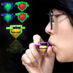 Spinning Top 125Pcs Colorful Spinning Top Plastic Gyroscope Novelty Whistle Spinning Tops Pressure Gyro Kids Children's Classic Toys Gift 230627