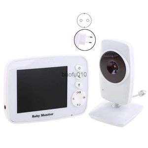 Baby Monitor Stor LCD-skärm Tvåvägs Audio-Talk Video Baby Monitor med kamera nattvision 960ft Range Baby Monitor L230619