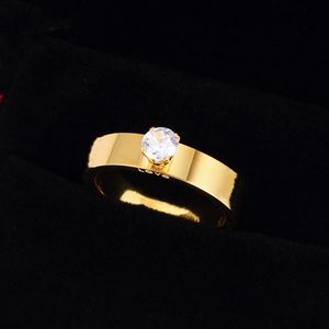 Klasyczny Pierścień Pierścień Pierścienia Srebrne Pierścieni Projektanci okrągły złoty pierścień Diamond Luksusowy projektant Jewlery Designer for Women Horseachoe Pierścienie Serce Cross Wedding Anniversary