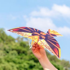 Kite Accessories Flying Birds Elastic Rubber Band Powered Funny Kids Toy Gift Outdoor Sports 1PC Random Color 230628