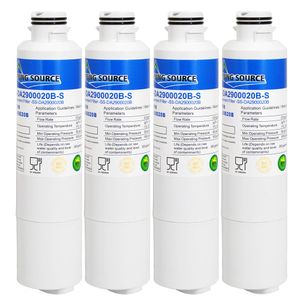 Purifiers kylskåpsvattenfilter kompatibelt med DA2900020A/B, DA2900020B1, HAFCIN/EXP, 469101 för franska dörrkylskåp