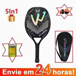 Tennisracketar i lager 3K 12K Comewin Full kolfiber grov ytstrandracket med täckväska Skicka övernöd present 230627