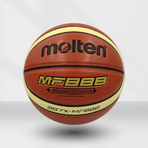 Piłki Wysokiej jakości piłka do koszykówki Oficjalna rozmiar 7/6/5 skórzany mecz na zewnątrz Trening Men Men Basketball Baloncesto 230627