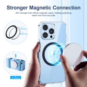 Joyroom Magnetic Metal Plate Ring Sticker for Wireless Car Phone Holderシート用マグネットモバイルカーマウント電話ホルダー用