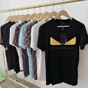 2022 Mens Designers T Shirt Man Womens tshirt Com Letras Estampadas Mangas Curtas Camisas de Verão Masculinas Camisetas Soltas Tamanho Asiático M-XXXL UKOP