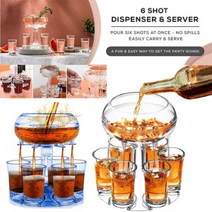 Vinglas 6s Akryl Whisky Beer Dispenser Holder Liquor Alcohol Drink S For Home Bar Party Drinking Dispens 230627