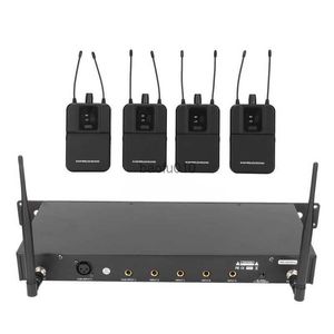 s ACEMIC EM-D04 Sistema di monitoraggio da palco intraauricolare wireless Monitoraggio auricolare professionale da bodypack IEM per il ritorno delle prestazioni sul palco L230619