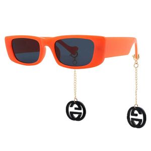 Helt nytt internetkändis UV400 fashionabla små ramar för män och kvinnors solglasögon