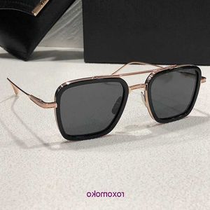 DITA Óculos de sol masculino e feminino marca de luxo FLIGHT Hollywood Star estilo folheado a ouro armação artesanal lentes ultra claras designer de óculos de sol caixa original EKHP