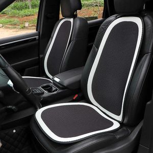 Almofadas Classic Black White Stitching Line Almofada Universal Breathe Ice Silk Mats Four Seasons Auto Seat Cover Acessórios para Carro AA230525