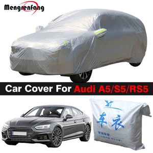 Covers Full Car Outdoor Indoor Sun Shade AntiUV Snow Rain Protection Auto Cover Dustproof For Audi A5 S5 RS5HKD230628