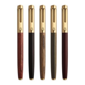 Pens Majohn M7 Natural Wood Fountain Pen Iridium EF/ F/ Bent Nib Smooth Writing Pen with box gift for student office school