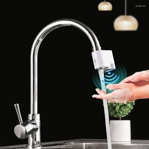 Badrumsvaskar Aucets Automatic Water Saver Tap för smart kran Energibesparing