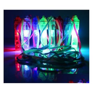 Noise Maker Flashwhistle Led Light-Up Cheering Whistle For Concerts Parties Gifts Drop Delivery Home Garden Festive Party Supplies Ev Dhjd4