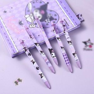 Pens 40 pcs/lot Creative Demon Press Gel Pen Set Cute 0.5mm Black Ink Signature Pens Stationery Gift Office School Supplies wholesale