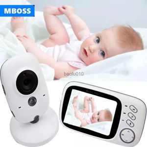 VB603 Vídeo sem fio cor Baby Monitor de alta resolução Baby Security Camera Phone Baby Video Audio Portable Intercom L230619