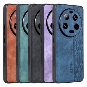 Business Cube PU Leather Cases For Xiaomi POCO F5 X5 13 Pro Ultra Lite 12 12T Redmi Note 12 10A 10C 12C Soft TPU Classic Luxury Fine Hole Girls Phone Shockproof Back Cover