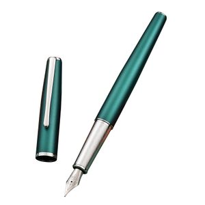 Pens Hongdian 920 Green Metal Fountain Pen Venus Color Series Extra Fine / Fine Nib 0.4/0.5mm Elegant Excellent Business Office Pen