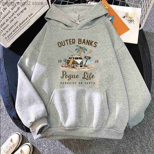 Erkek Hoodies Sweatshirt Outer Banks Hoodie Erkekler Moda Ceket Outer Banks Pogue Life Hoodies Çocuklar Hip Hop Hoodie Sweatshirt Boy Coat Kadın Terlemeler Unisex T23628