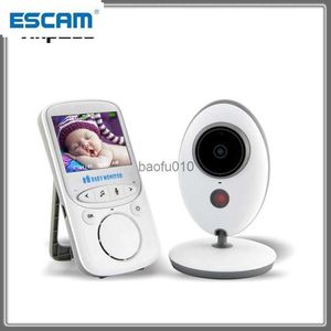 VB605 Monitor de bebê sem fio de 2,4 polegadas Vídeo de bebê eletrônico Baby de 2 vias de áudio Câmera de câmera Visão de visão noturna monitor Novo escam L230619