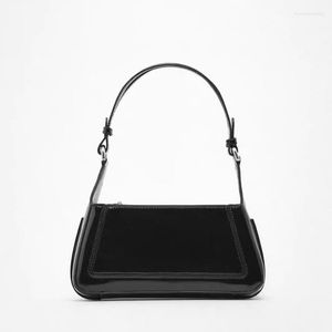 Evening Bags Z Summer French Style Black Versatile Quilting Underarm For Women Stereoscopic Small Box Designer Luxury