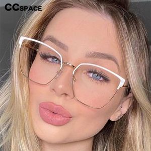 Metal Cat Eye Anti-Blue Light Optical Glasses Frames for Women