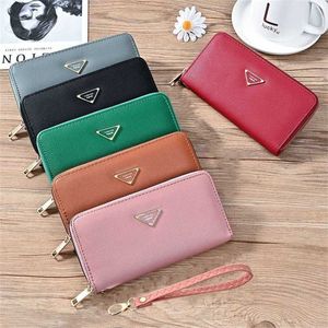 Women's Wallet Women's Long Creative New Simple and Single Zipper Large Capacity Handheld Bag Money Clip Mobile Case 60% Factory Outlet Sale 1AGU