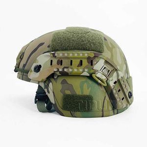 戦術ヘルメットMICH IIIAヘルメット高グレードのウェンディサスペンションライナーFG/MC/CPカモフラージカラーアラミッドファストM88 MICH2000 HIGH CUT HELMETHKD230628