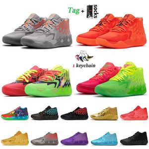 2023 Men LaMelo Ball MB.01 Basketball Shoes Not From Here Rock Ridge Black Red Blast Rick and Morty Galaxy I UNC Queen Buzz City Iridescent Dreams Mens Trainers Tênis