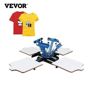 Sheet Vevor Silk Screen Printing Hine with 360° Independent Design Metal Structure Printer Kits for Tshirts Pillowcases Fabrics