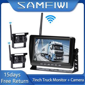 s 7 inch wireless car monitor screen reverse Vehicle monitors reversing camera screen for car monitor for auto Truck RV