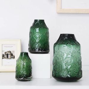 Vasen Nordic Glasmalerei Vase Hydrokultur Abstrakte Moderne Dekoration Blume El Haushalt Tisch Hochzeitsgeschenke