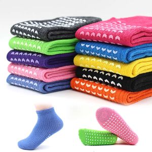 Yoga-Socken, Damen-Innenboden, Anti-Rutsch-Socken, selbstklebende Baumwollsocken, Früherziehungszentrum, Eltern-Kind-Sport, Kinder