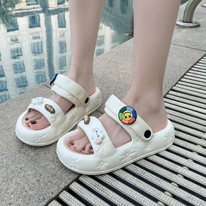 Slippers Fashion Cloud Eva Women s Sandals For Leisure Travel Plat Platform Slides inomhus utomhus Soft Summer Beach Home 230628