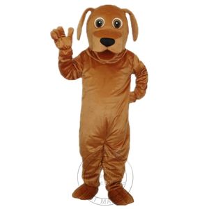 Новый взрослый золотой костюм талисмана собаки день рождения нарядное платье карнавал рекламная одежда
