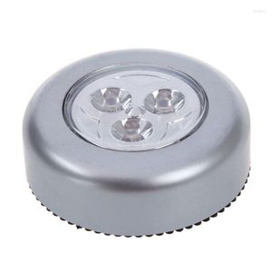 Настенные светильники Led 6pcs Stick N Click Bright Lights - Push On Off Light для кухонного шкафа, гаража