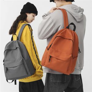 Schultaschen Einfaches Muster Frau Schulrucksack Mann College Student Reiserucksack A4 Buch Schultasche für Teenager Mädchen Jungen Mochila 230627