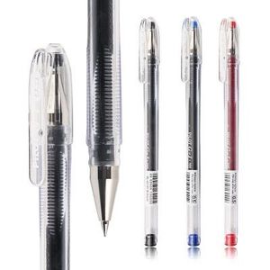 Pens 12 Pcs/Lot PILOT BLG15T Gel Pen Student Office PenLarge Capacity Exam Dedicated 0.5 Mm Signing Pen