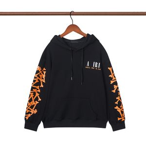 Erkek Hoodies Tasarımcı Kadın Hoodie Moda Kapşonlu Sweatshirt Şık Kemik Baskı Uzun Kollu Erkek Hip Hop Tişörtü 23FW M-3XL