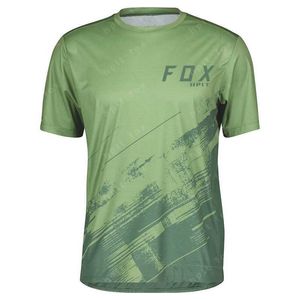 Koszulki mężczyzn 2022 NOWOŚĆ MTB HPIT FOX T-shirt Cycling BMX CAMISA de Time Motocross Ciclismo Maillot Ciclismo Hombre Maillot Ciclismo Jersey