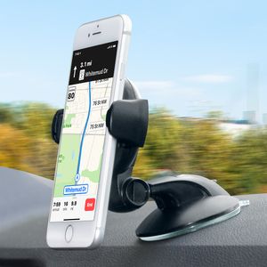 AUFU Autotelefonhalter für iPhone 12 Samsung Universal-Handy-Unterstützung Windschutzscheiben-Telefonständer für Handy-Zubehör