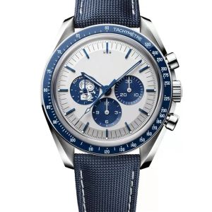 Homens Mens 50th 1970 Aapollos Edição Limitada Luxurys Relógio Relógios Movimento Automático Mecânico James Bond 007 Masters Montre de L241N