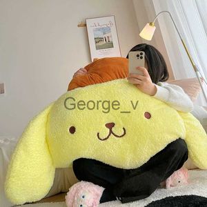 Мягкие плюшевые животные Мультфильм Pom Purin Big Kawaii Pillow Аниме Мультфильм Подушка Милая плюшевая игрушка Кукла День святого Валентина Подарки для девочек Крупногабаритные J230628